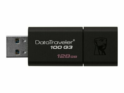 Kingston DataTraveler 100 G3 | Unidad Flash USB | 128GB | USB 3.0