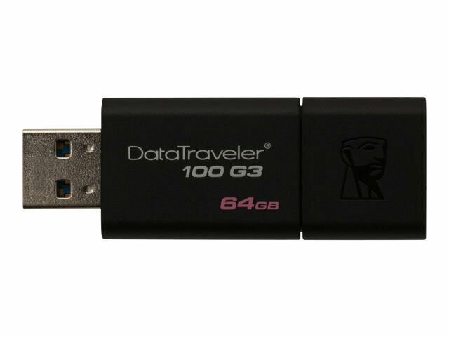Kingston DataTraveler 100 G3 | Unidad Flash USB | 64GB | USB 3.0