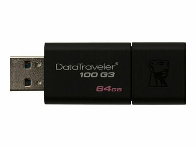 Kingston DataTraveler 100 G3 | Unidad Flash USB | 64GB | USB 3.0