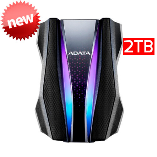 Adata HD770G | Disco Duro Externo Gaming | 2TB | Color Negro