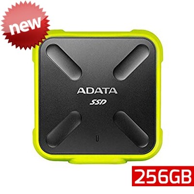Adata SD700 SSD | Unidad de Estado Sólido Portátil | 256GB | Color Amarillo