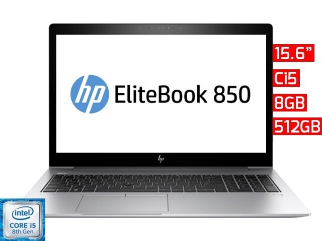 HP EliteBook 850 G5 | 15.6" - Ci5 - 8GB - 512GB SSD
