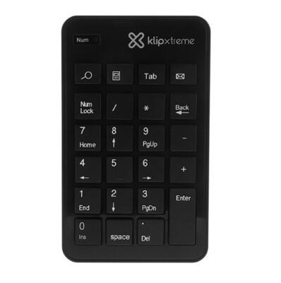 Klip Xtreme Abacus Numeric | Wireless Numeric Keyboard