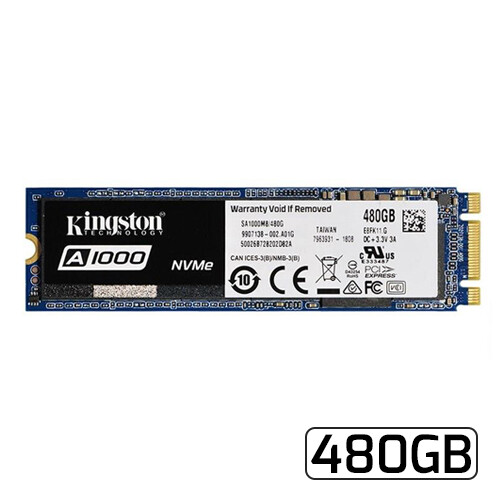 Kingston SSD A1000 | Unidad de estado sólido | 480GB | M.2 2280