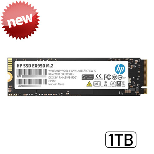 HP EX950 SSD | Unidad de estado sólido | 1TB | M.2 2280