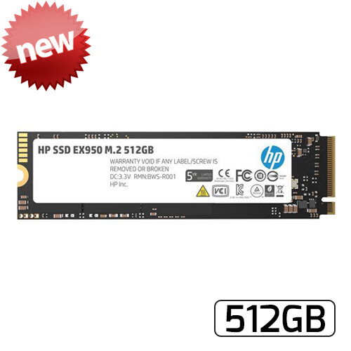 HP EX950 SSD | Unidad de estado sólido | 512GB | M.2 2280