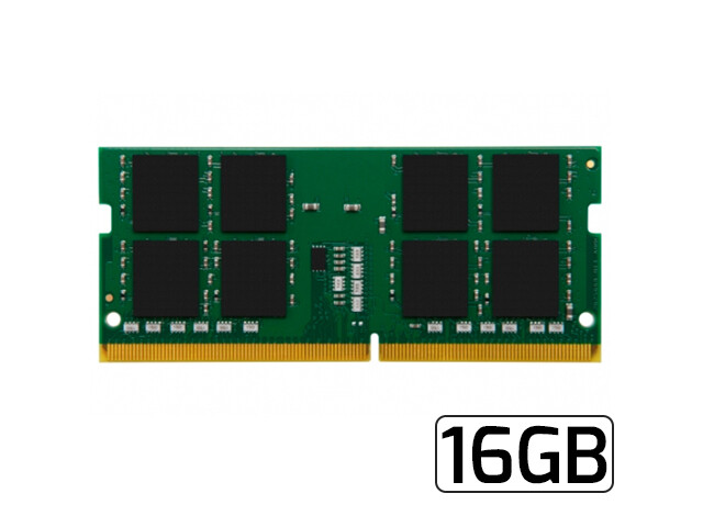 Kingston Memory DDR4 | 16 GB - 2666MHz - SO-DIMM - 260pin