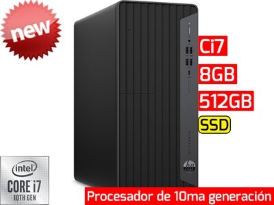 HP EliteDesk 800 G6 SFF | Ci7 - 8GB - 512GB SSD