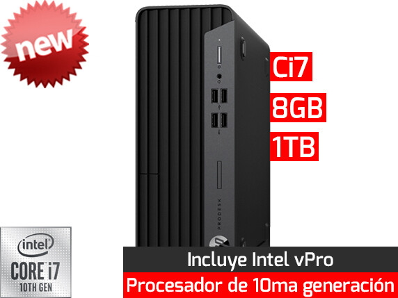 HP ProDesk 400 G7 SFF | Ci7 - 8GB - 1TB HDD