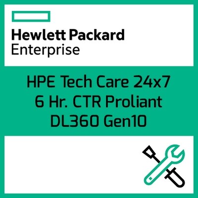 HPE Tech Care 24x7 6 Hr. CTR | ProLiant DL360 Gen10