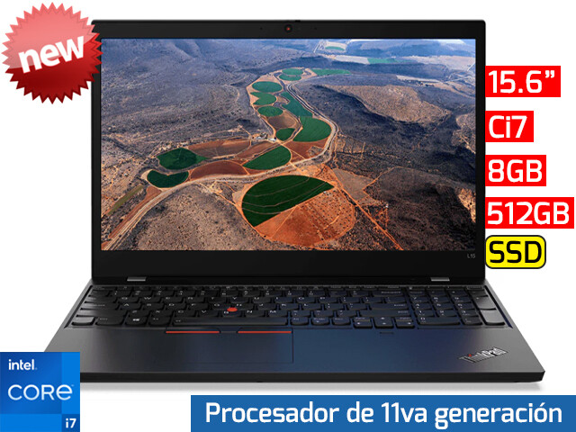 Lenovo ThinkPad L15 | 15.6" - Ci7 - 8GB - 512GB SSD