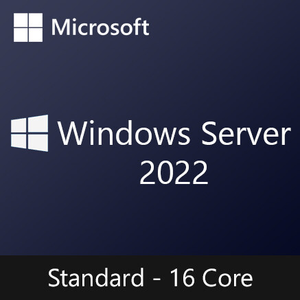 Windows Server 2022 Standard | 16 Core License Pack | Licencia Perpetua CSP