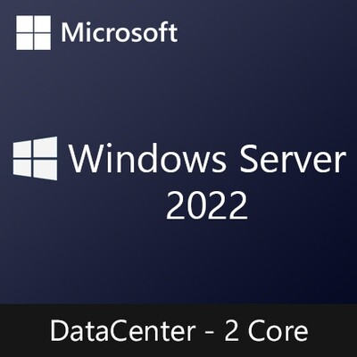 Windows Server 2022 DataCenter | 2 Core License Pack | Licencia Perpetua CSP