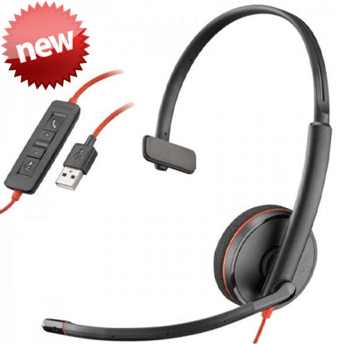 Poly Blackwire C3210 | Headset Monoaural USB-A