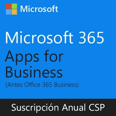 Microsoft 365 Apps for Business | Suscripción Anual (CSP) por usuario