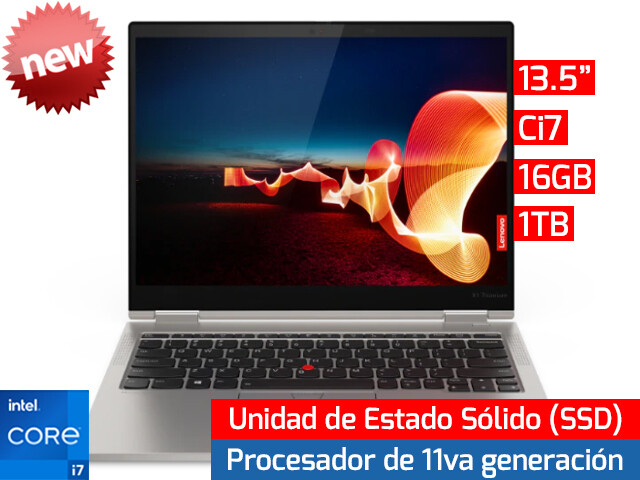 Lenovo ThinkPad X1 Titanium Yoga Gen 1 | 13.5" - Ci7 - 16GB - 1TB SSD