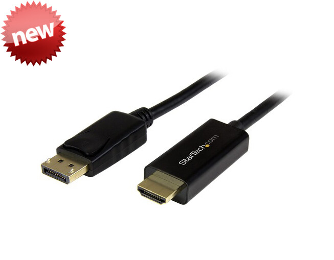 StarTech Cable Convertidor DisplayPort a HDMI | 2 metros | Ultra HD 4K