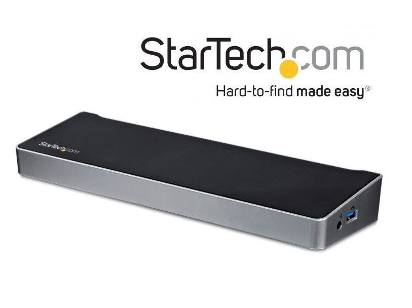 StarTech Triple-Video USB 3.0 Docking Station | HDMI & 4K 2xDisplayPort