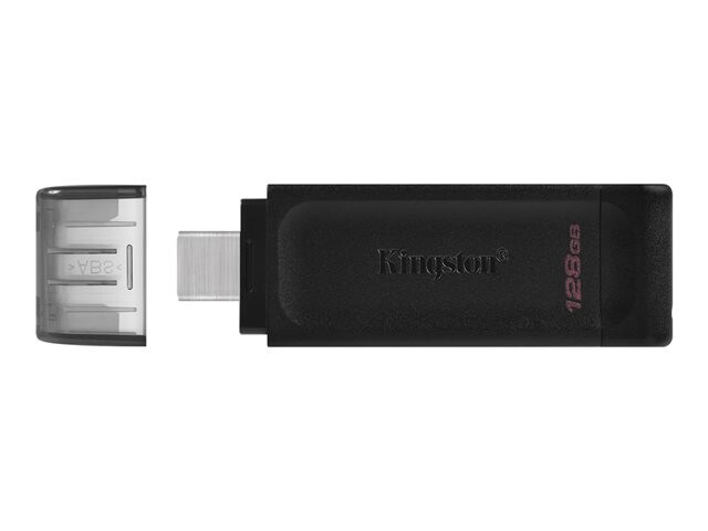 Kingston DataTraveler 70 | Unidad Flash USB-C | 128GB | USB 3.2 Gen 1