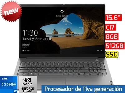 Lenovo ThinkBook 15 G2 | 15.6" - Ci7 - 8GB - 512GB SSD