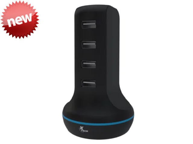 Xtech Charging Station | Estación de carga de 4 USB