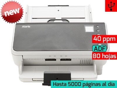 Kodak Alaris S2040 Scanner | USB 3.2 | ADF 80 hojas