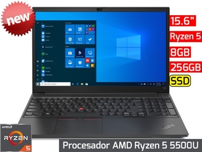 Lenovo ThinkPad E15 Gen 3 | 15.6" - Ryzen 5 5500U - 8GB - 256GB SSD