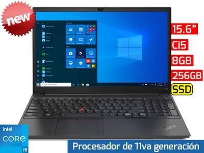 Lenovo ThinkPad E15 Gen 2 | 15.6" - Ci5 - 8GB - 256GB SSD