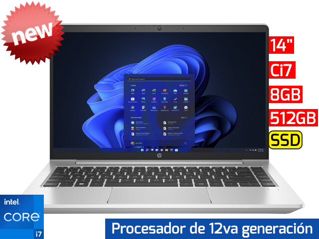 HP ProBook 440 G9 | 14" FHD - Ci7 12va - 8GB - 512GB SSD