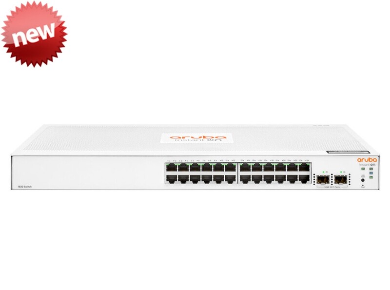 HPE Aruba Instant On 1830 Switch | 24G PoE - 2SFP/SFP