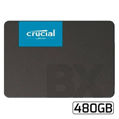 Crucial BX500 | Unidad de estado sólido | 480GB | 2.5"