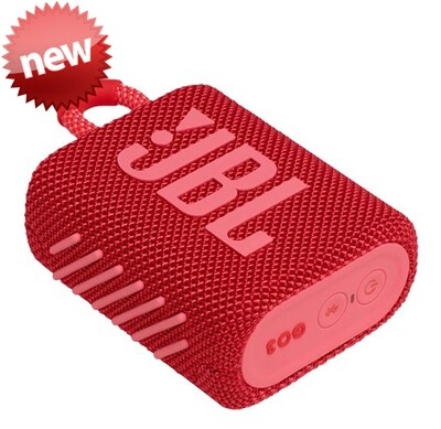JBL GO 3 | Portable Speaker | Color Rojo