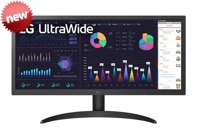 Monitor LG UltraWide QHD | 25.7'' | 75 Hz | 1 ms