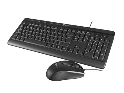 Klip Xtreme DeskMate | Teclado y mouse multimedia con cable