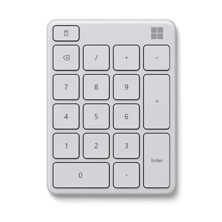 Microsoft Number Pad | Wireless Numeric Keyboard | Color Blanco