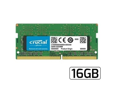 Crucial Memory | 16GB - 2666 MHz - SO-DIMM - 260pin