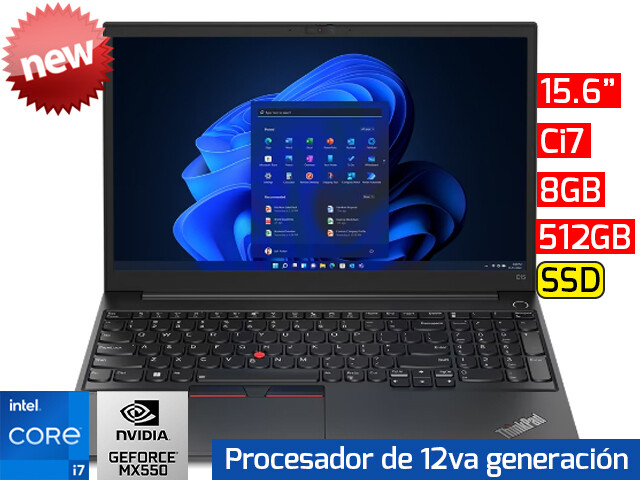 Lenovo ThinkPad E15 Gen 4 | 15.6" - Ci7 12Va - 8GB - 512GB SSD