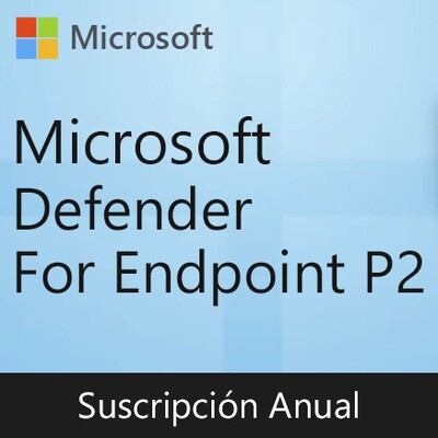 Microsoft Defender For EndPoint P2 | Suscripción Anual CSP por usuario