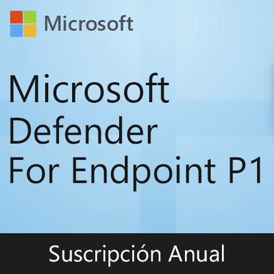 Microsoft Defender For EndPoint P1 | Suscripción Anual CSP por usuario