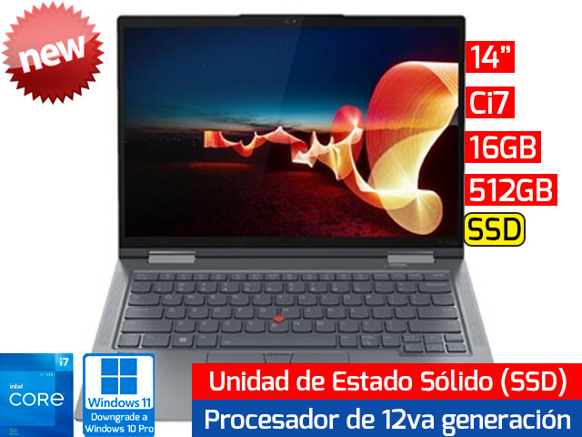 Lenovo ThinkPad X1 Yoga Gen 7 | 14" - Ci7 12va - 16GB - 512GB SSD