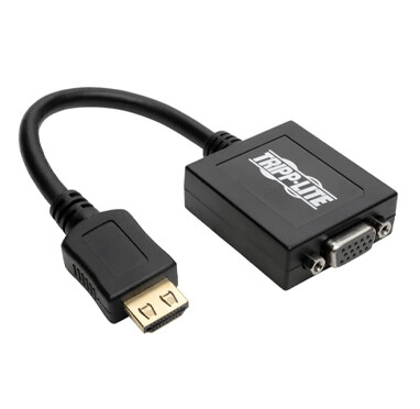 Tripp-Lite Adaptador de Cable Convertidor | HDMI a VGA con audio