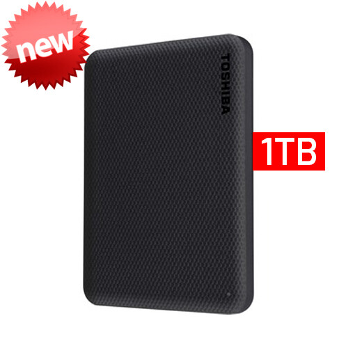 Toshiba Canvio Advance | Disco Duro Externo | 1TB | Color Negro