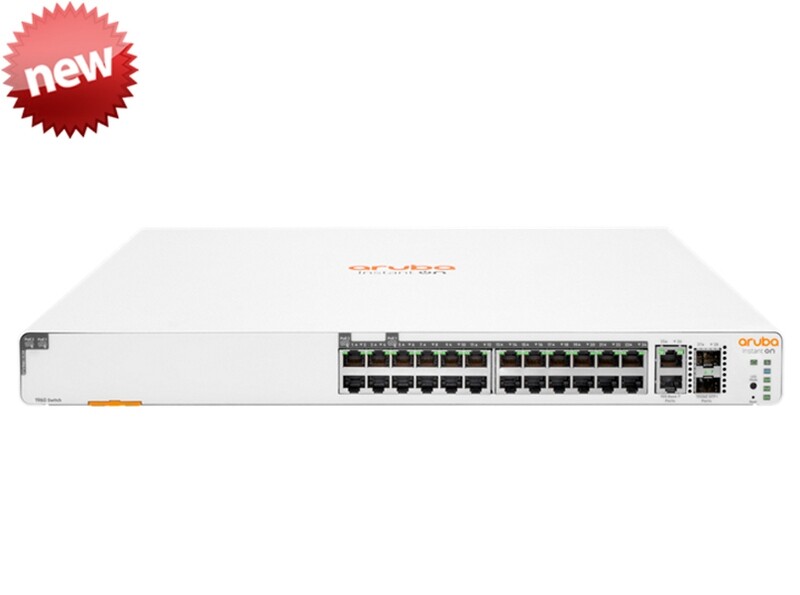 HPE Aruba Instant On 1960 Switch | 24G PoE + 4SFP/SFP