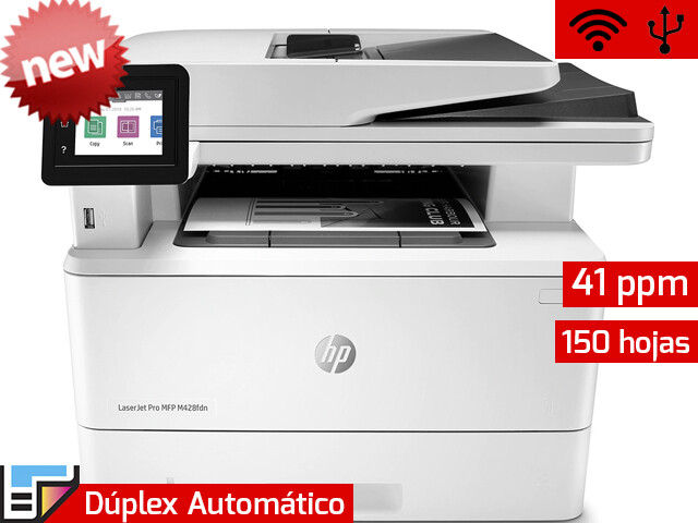HP LaserJet Pro 4103fdw | Impresora Multifunción Monocromática con ADF