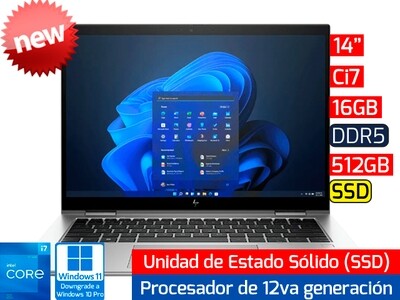 HP EliteBook x360 1040 G9 | 14" - Ci7 12va - 16GB DDR5 - 512GB SSD