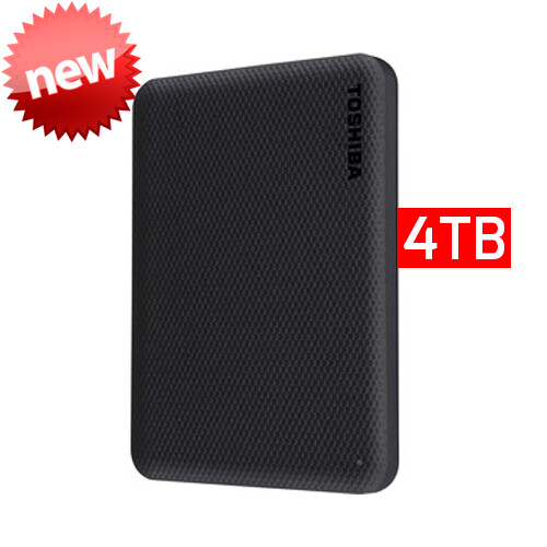 Toshiba Canvio Advance | Disco Duro Externo | 4TB | Color Negro