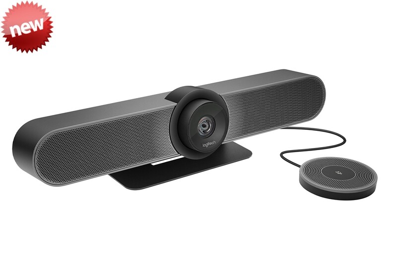 Logitech MeetUp Kit | Cámara videoconferencia + Micrófono de expansión