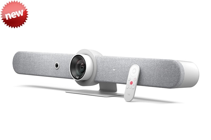 Logitech Rally Bar | Cámara de videoconferencia Todo en Uno para salas medianas a grandes