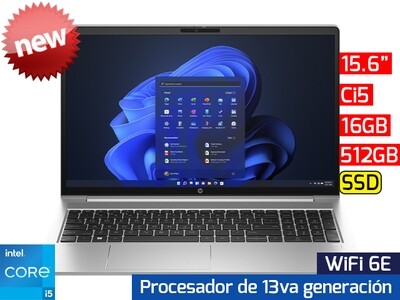 HP ProBook 450 G10 | 15.6" FHD - Ci5 13va - 16GB - 512GB SSD