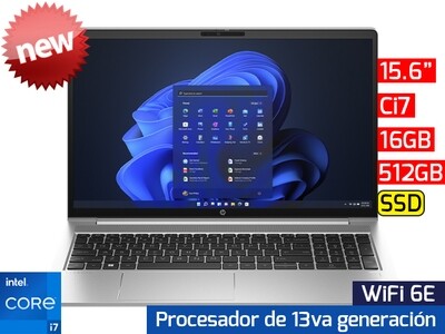 HP ProBook 450 G10 | 15.6" FHD - Ci7 13va - 16GB - 512GB SSD